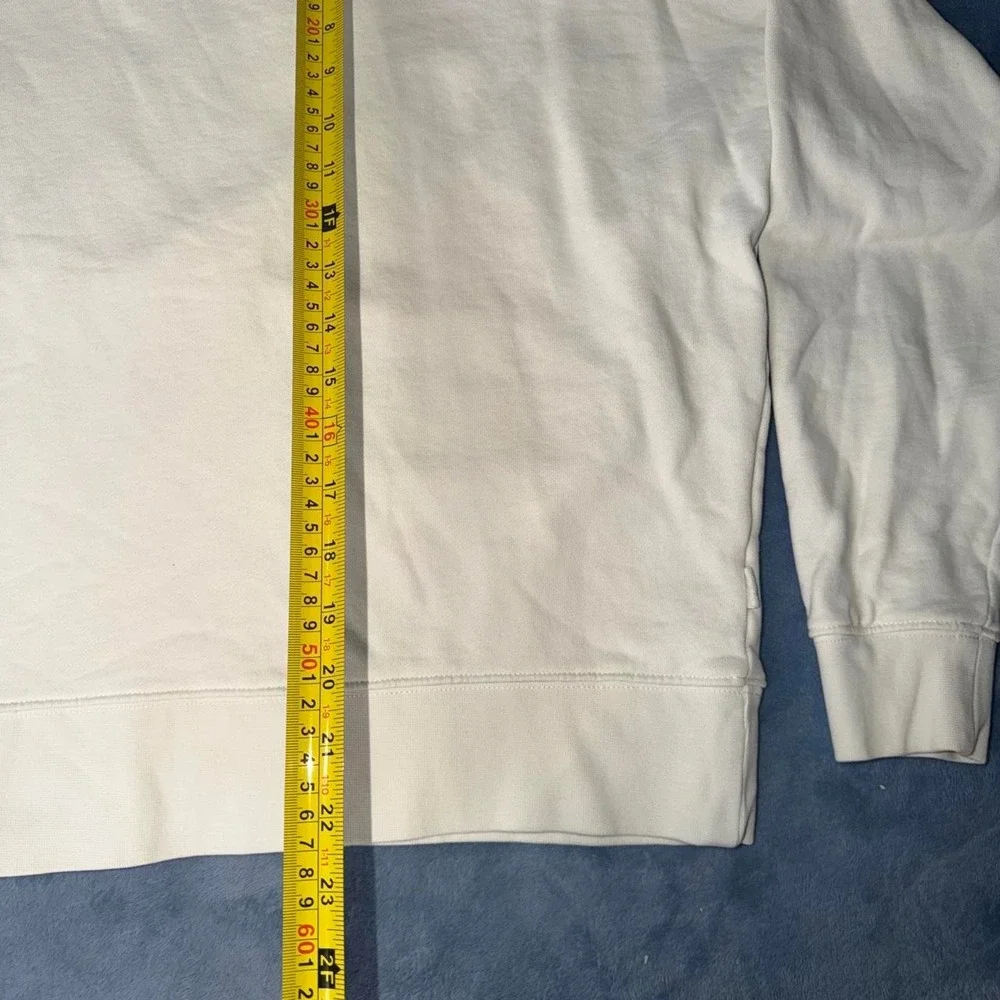 Zara Cream Cotton Sweatshirt